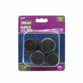 Ningbo Hyderon TIP LEG RUBR BLK 1 in., 4PK P0049